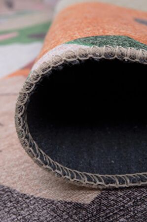 Artloop Çocuk Odası Halısı Minor Dekoratif Renkli Halı AL 416